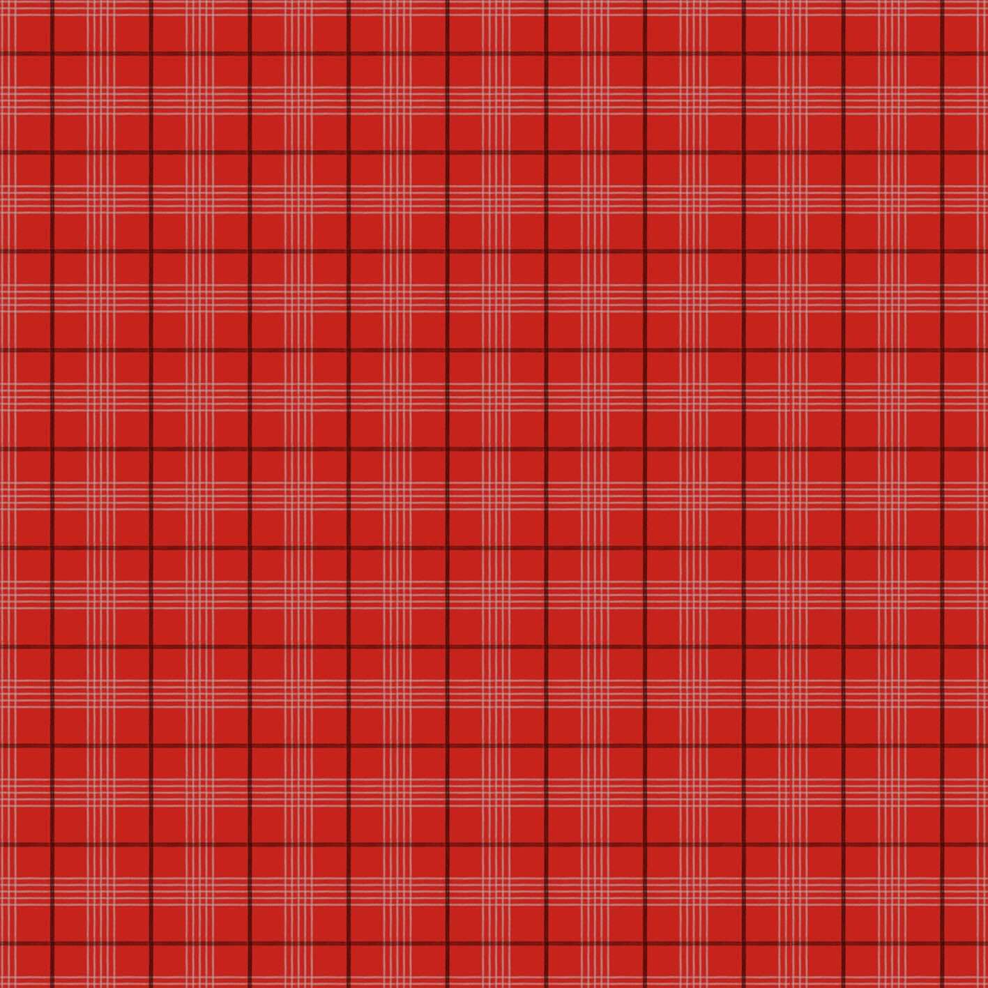 Tovaglia Tnt Kilt Rosso Plus cm. 100x100 - 100 pz.