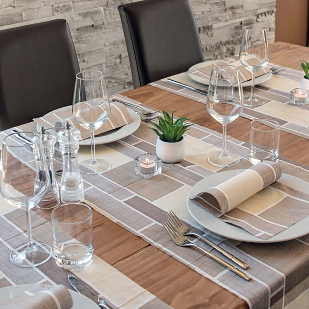 Tovagliolo Tnt Urban Cacao Micro cm. 40x40 - 800 pz.