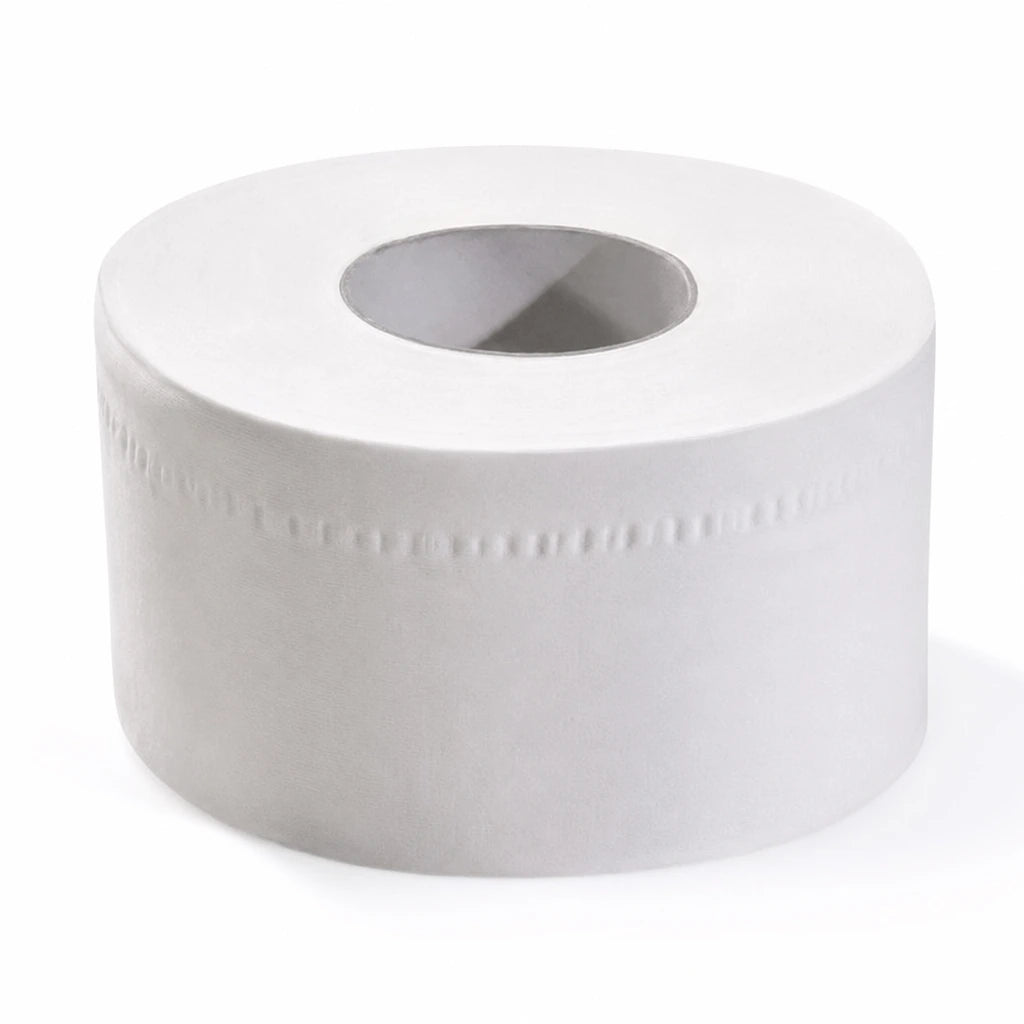 Rotolo carta igienica baby jumbo doppio velo - Imballo da 24 pz. | Recreate the image exactly as it is. Don’t change, remove, combine, or add anything.
