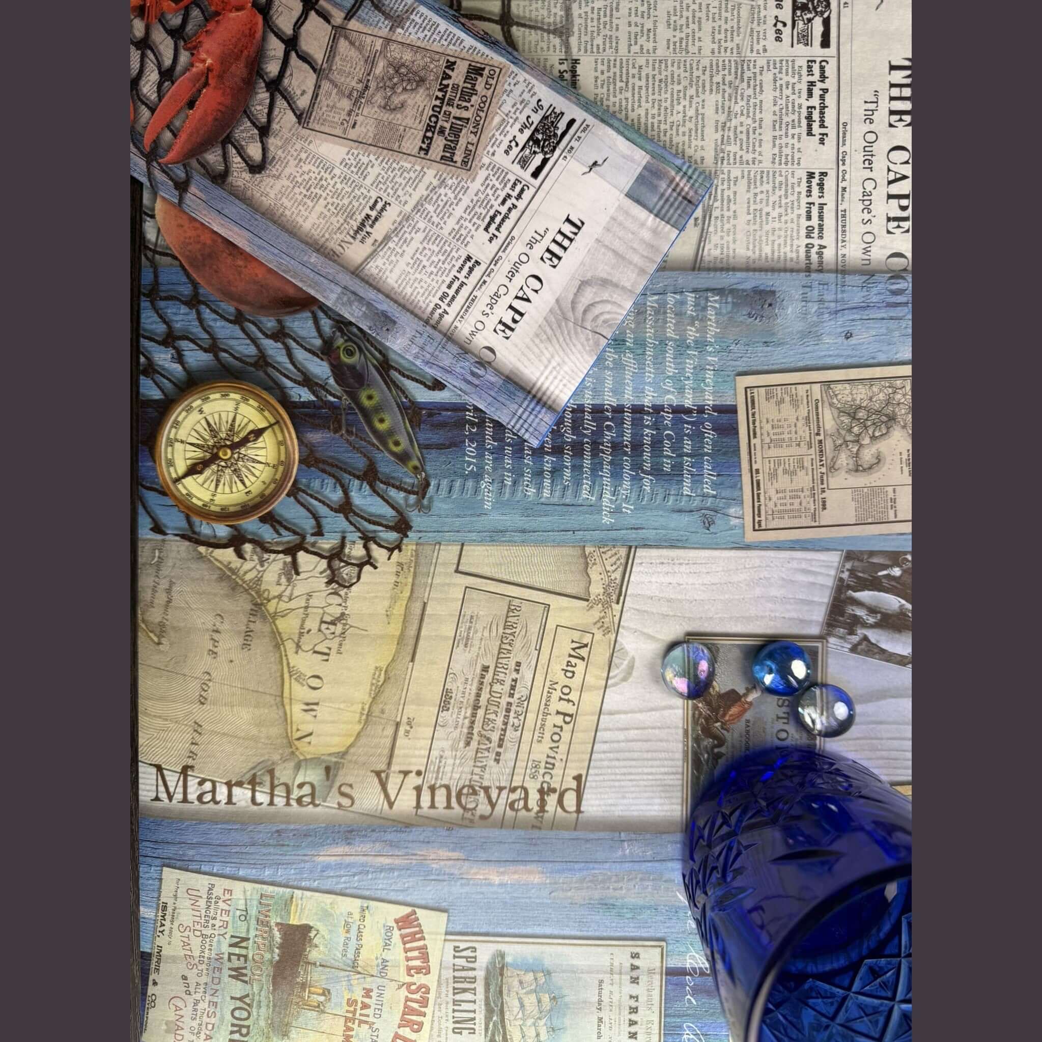 Tovaglietta Seaside in carta pesante cm. 30x40 Airwave – 1000 pz.