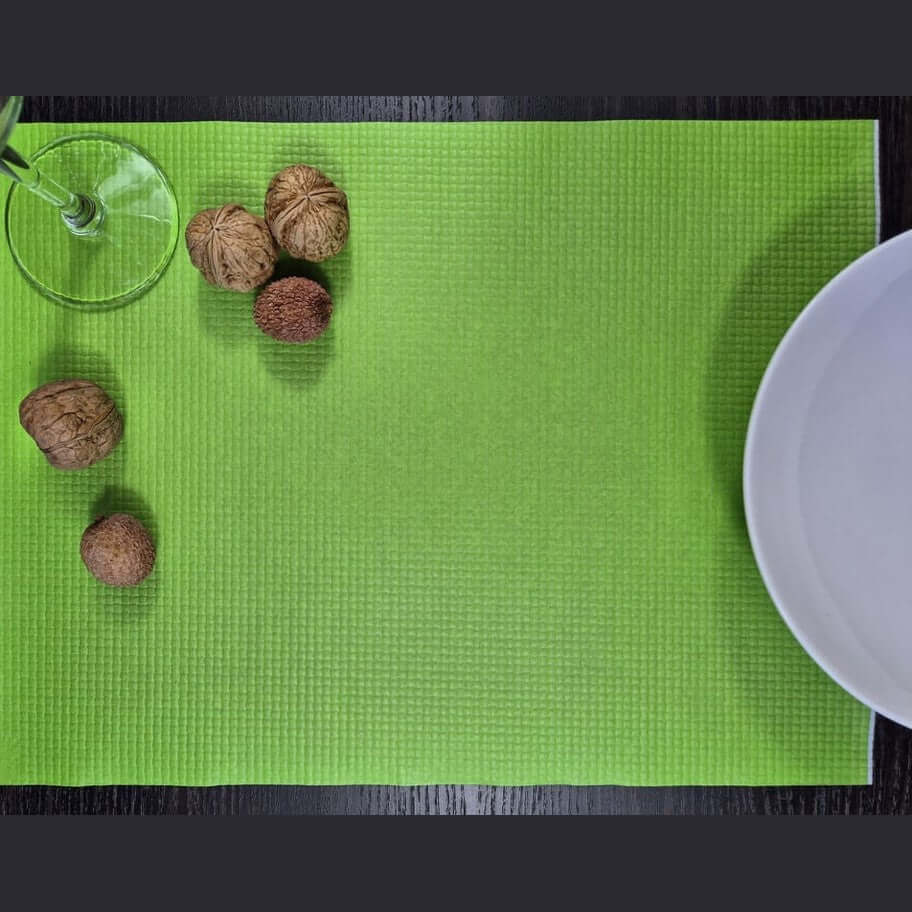 Tovaglietta Fondo Pieno Verde in carta cm. 30X40 Airwave – 2000 pz.