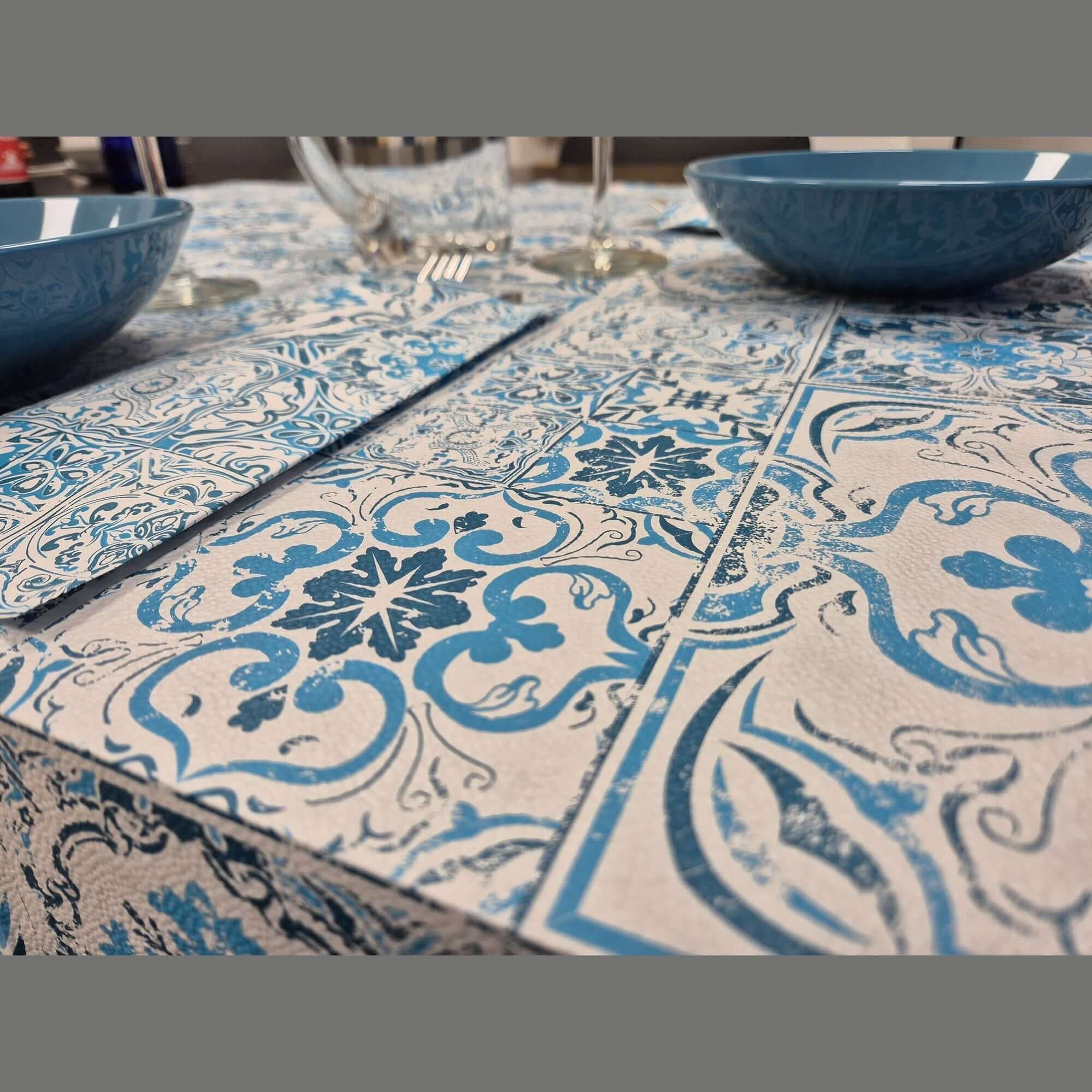 Tovaglietta Azulejos in carta cm. 30X40 Airwave – 2500 pz.