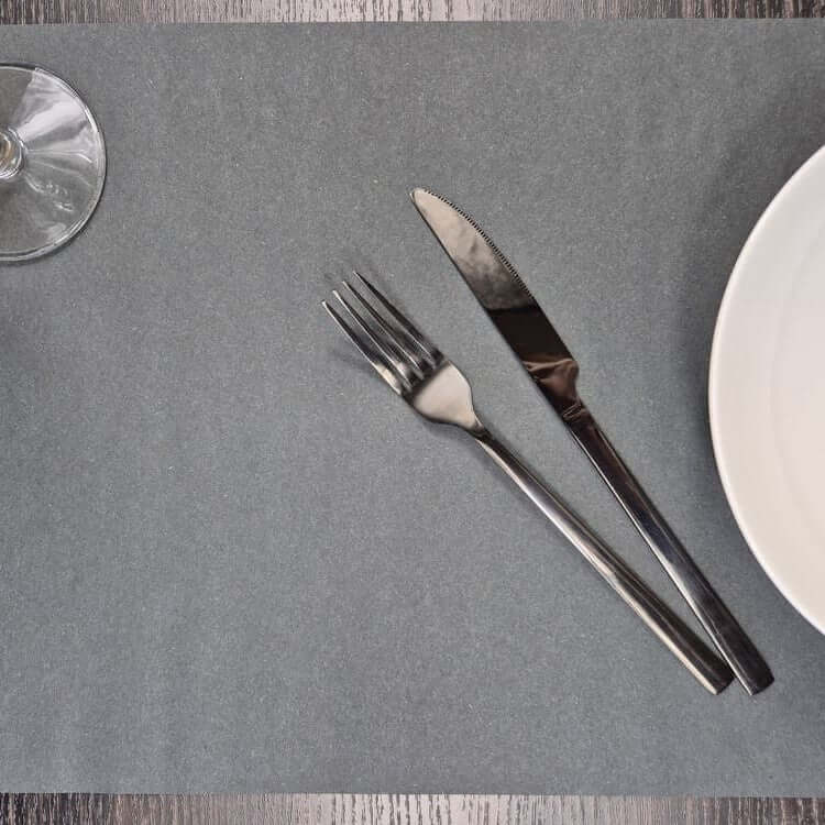 Tovaglietta in carta paglia nera cm. 33x44 Airwave – 1500 pz.