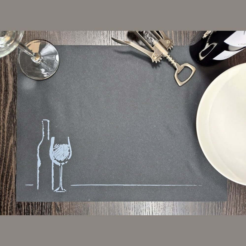Tovaglietta Vino nero in carta paglia cm. 30X40 Airwave – 1000 pz.