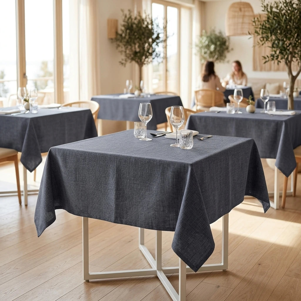 Tovaglia Tnt Avio Plus cm. 100X100 - 100 pz. | Vorrei che i prodotti selezionati siano ambientati in un bel ristorante luminoso e realistico, tutti i prodotti non dovranno avere alcun bordino e coprire tutto