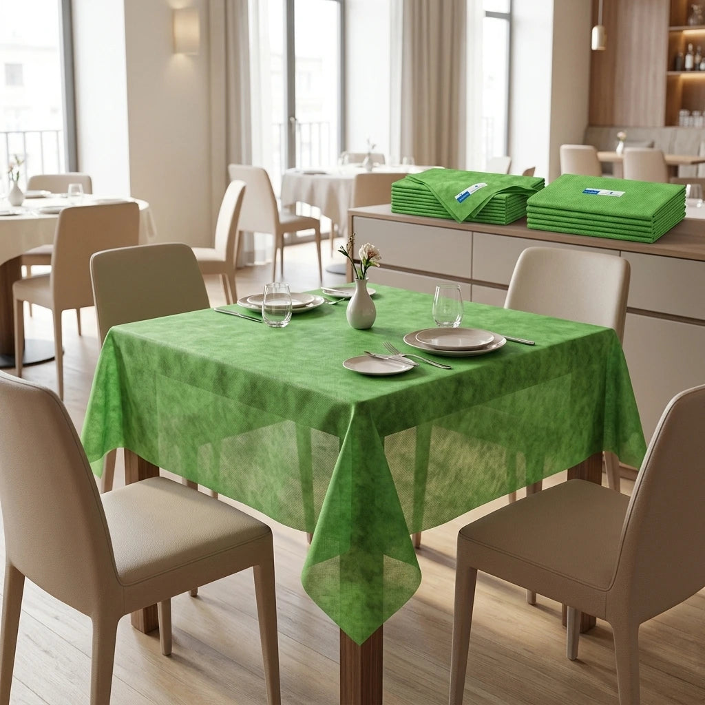 Tovaglia Tnt Mela Airspun cm. 100X100 - 100 pz. | Tovaglia Tnt 100x100 Mela Airspun 100 pz. - Mondo TNT