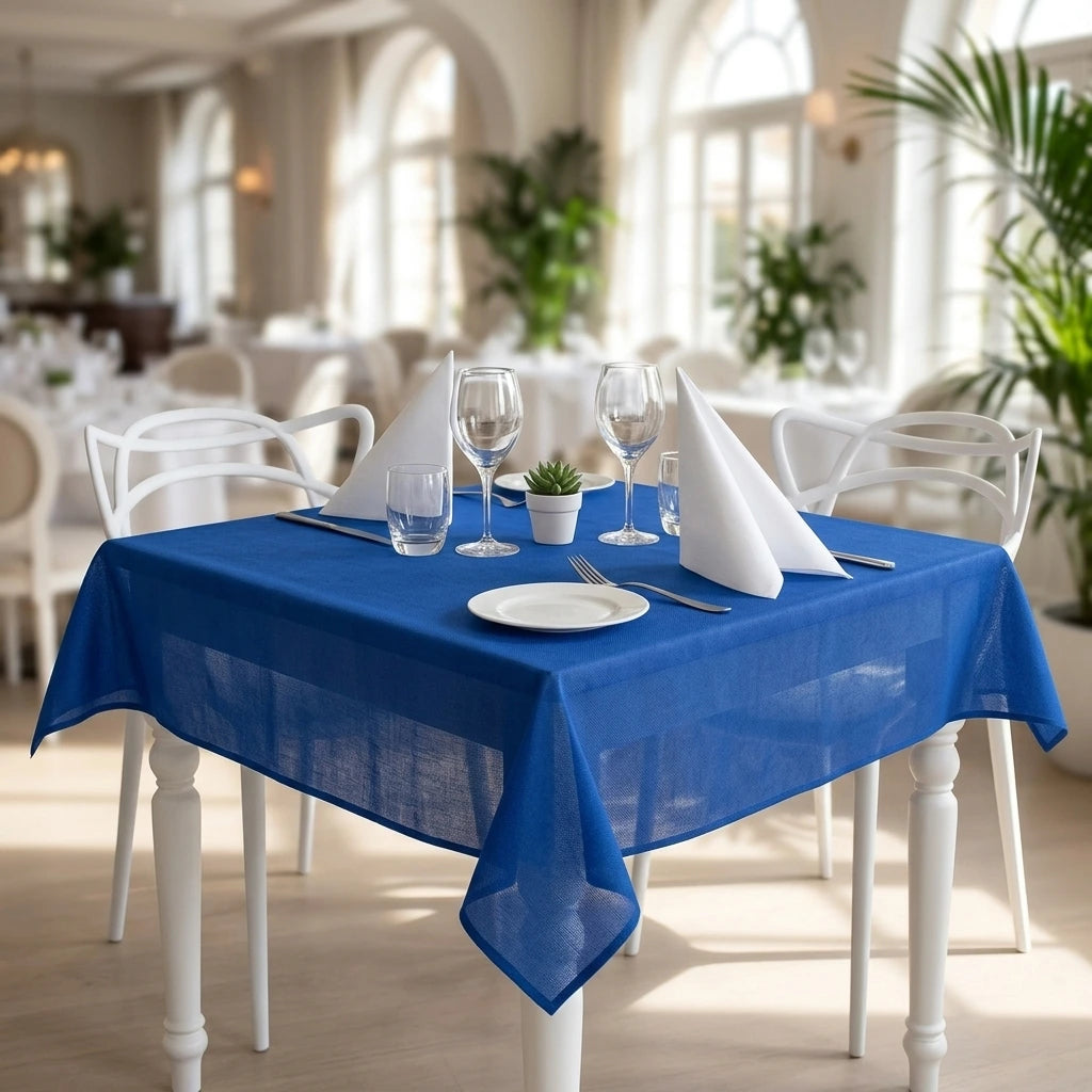 Tovaglia Tnt Oltremare Airspun cm. 100X100 - 100 pz. | Tovaglia Tnt 100x100 Oltremare Airspun 100 pz. - Mondo TNT