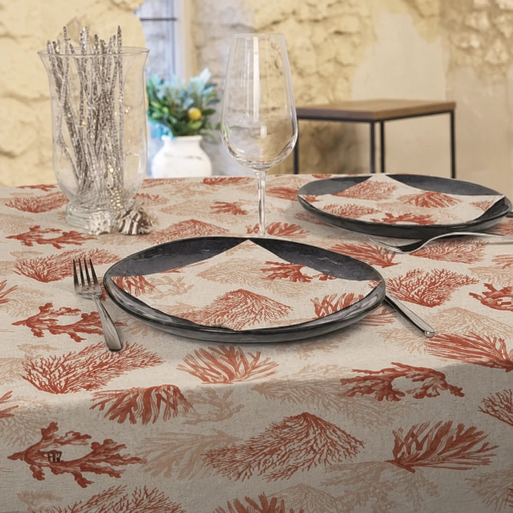 Tovagliolo Tnt Korals Rosso Superior cm. 40x40 – 800 pz. | Vorrei una foto dove rimane tutto assolutamente e totalmente uguale, devi cambiare solamente l'angolazione della foto.