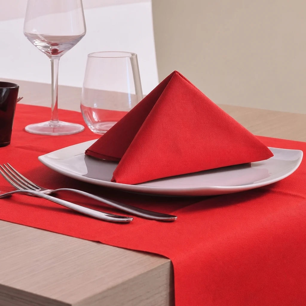 Tovagliolo Tnt Rosso Superior cm. 40X40 - 800 pz. | Vorrei una foto dove rimane tutto assolutamente e totalmente uguale, devi cambiare solamente l'angolazione della foto.