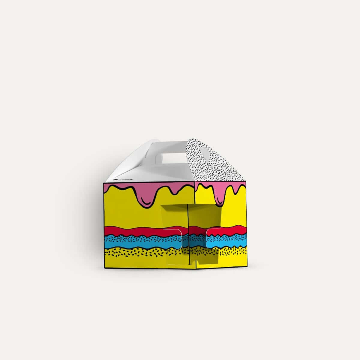 Scatola Smart per colazione\pranzo da Asporto - cm. 20x15x15 - Confezione da 50 pz.