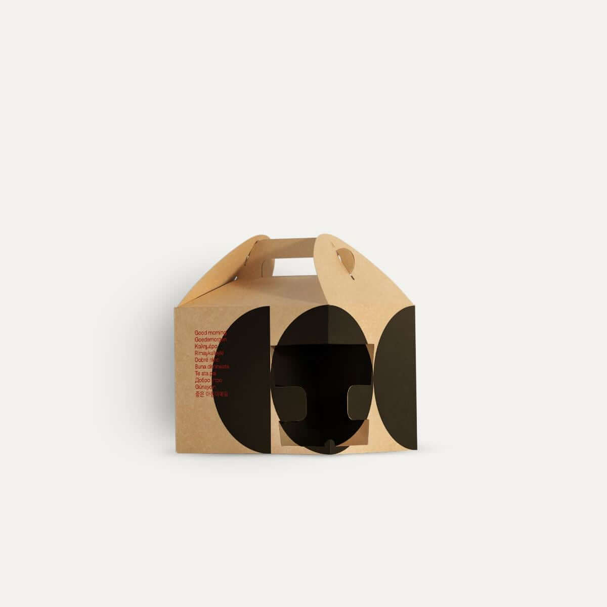 Scatola Smart per colazione\pranzo da Asporto - cm. 20x15x15 - Confezione da 50 pz.