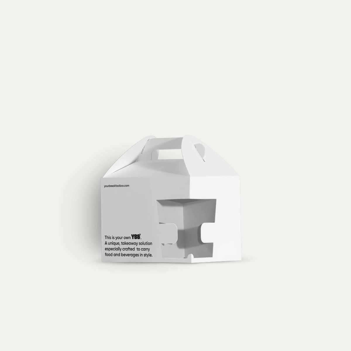 Scatola Smart per colazione\pranzo da Asporto - cm. 20x15x15 - Confezione da 50 pz.