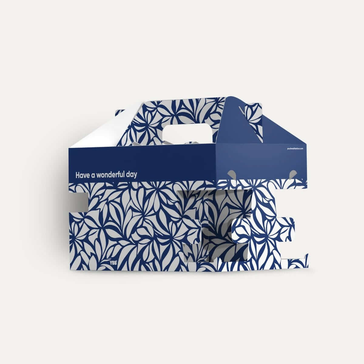 Scatola Premium per colazione\pranzo da Asporto - cm. 29x20x18 - Confezione da 50 pz.