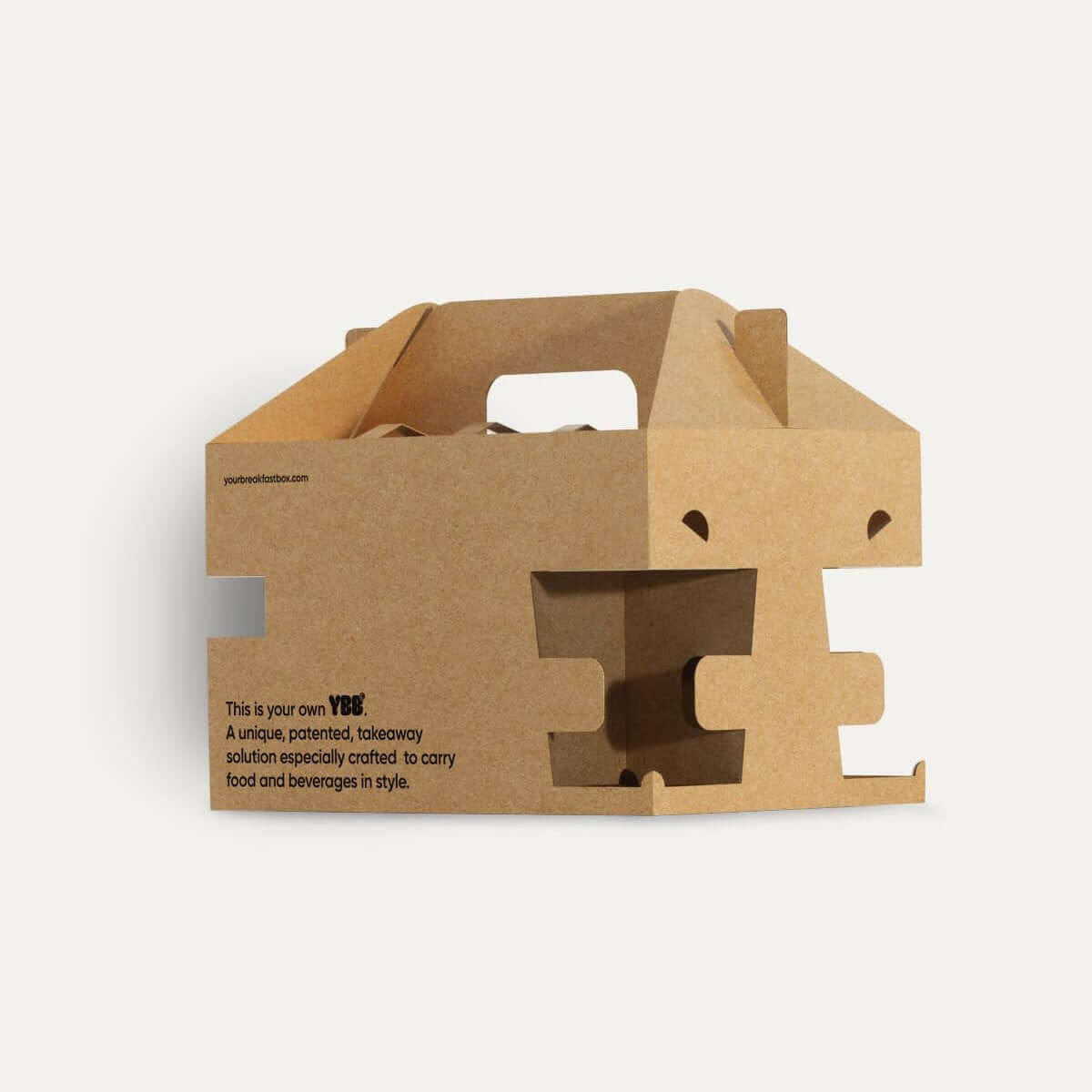 Scatola Premium per colazione\pranzo da Asporto - cm. 29x20x18 - Confezione da 50 pz.