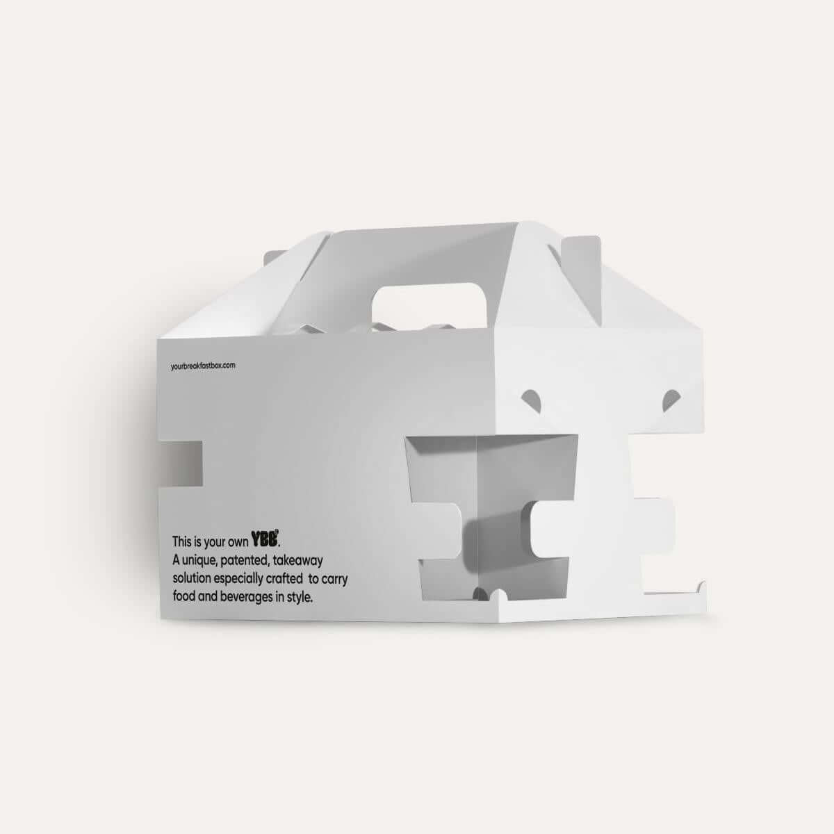 Scatola Premium per colazione\pranzo da Asporto - cm. 29x20x18 - Confezione da 50 pz.