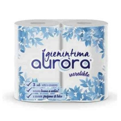 Rotolo di carta igienica MAXI 3 veli pura cellulosa in pacco da 4 pz. - Conf. da 15 pacchi