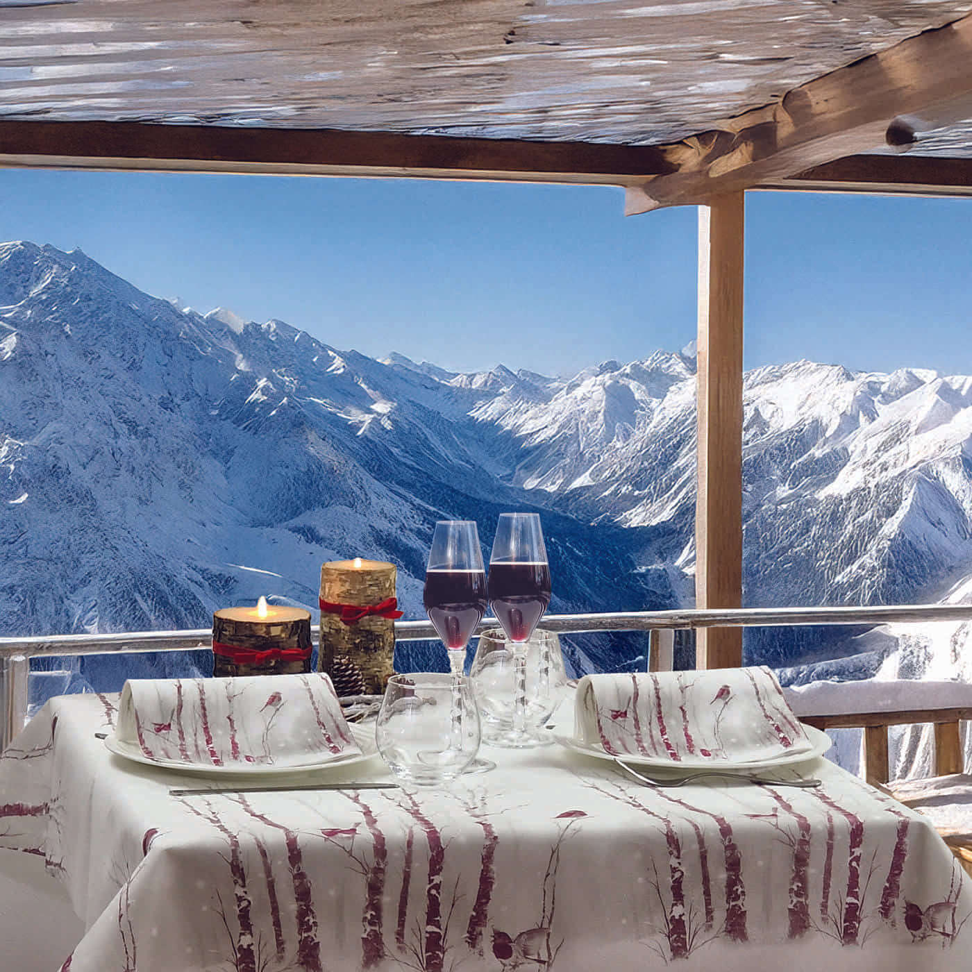 Tovagliolo Tnt Armony Bordeaux Superior cm. 40x40 – 800 pz.