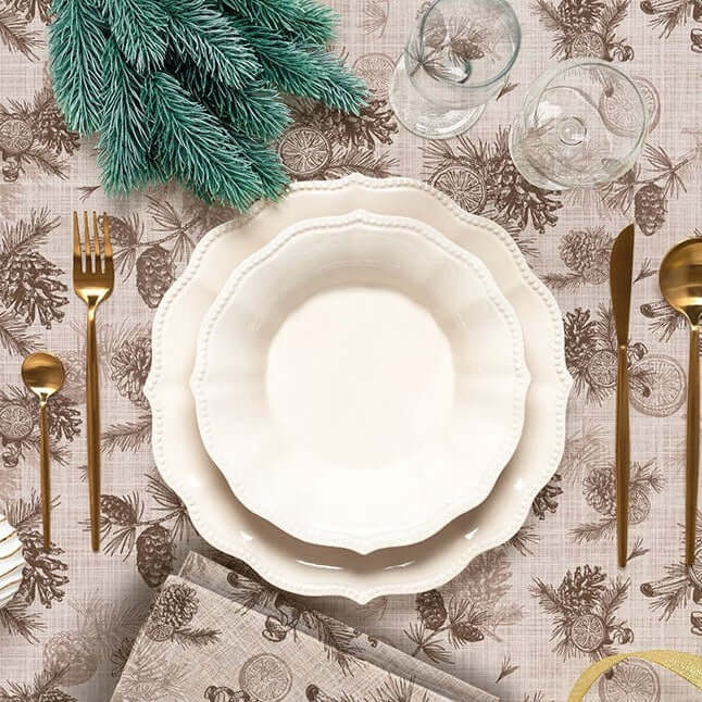 Tovagliolo Tnt Ghirlanda Superior cm. 40x40 – 800 pz.