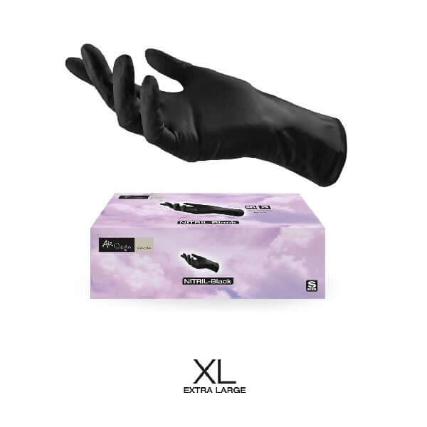 GUANTI MONOUSO NITRILE SENZA POLVERE PROTECTO TG XL 100 PZ - Foto 8