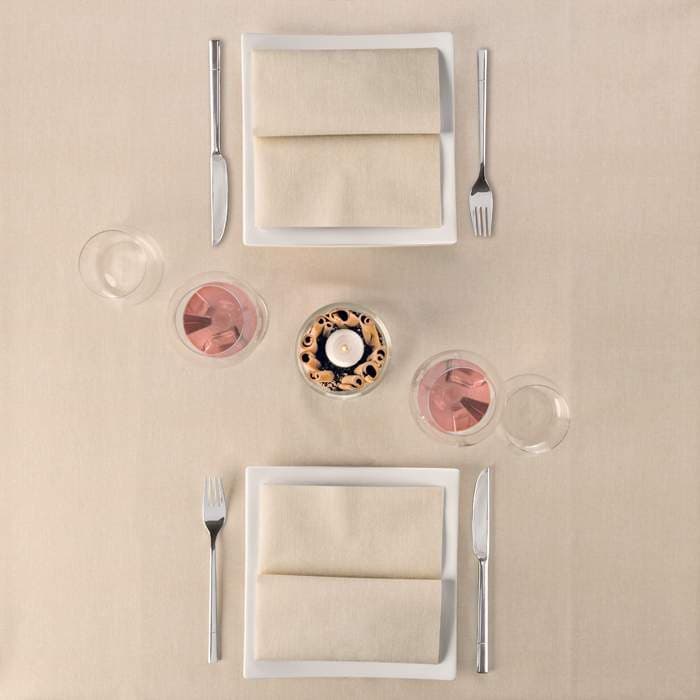 Tovaglia Giò Caramel Plus cm. 100X100 - 100 pz.