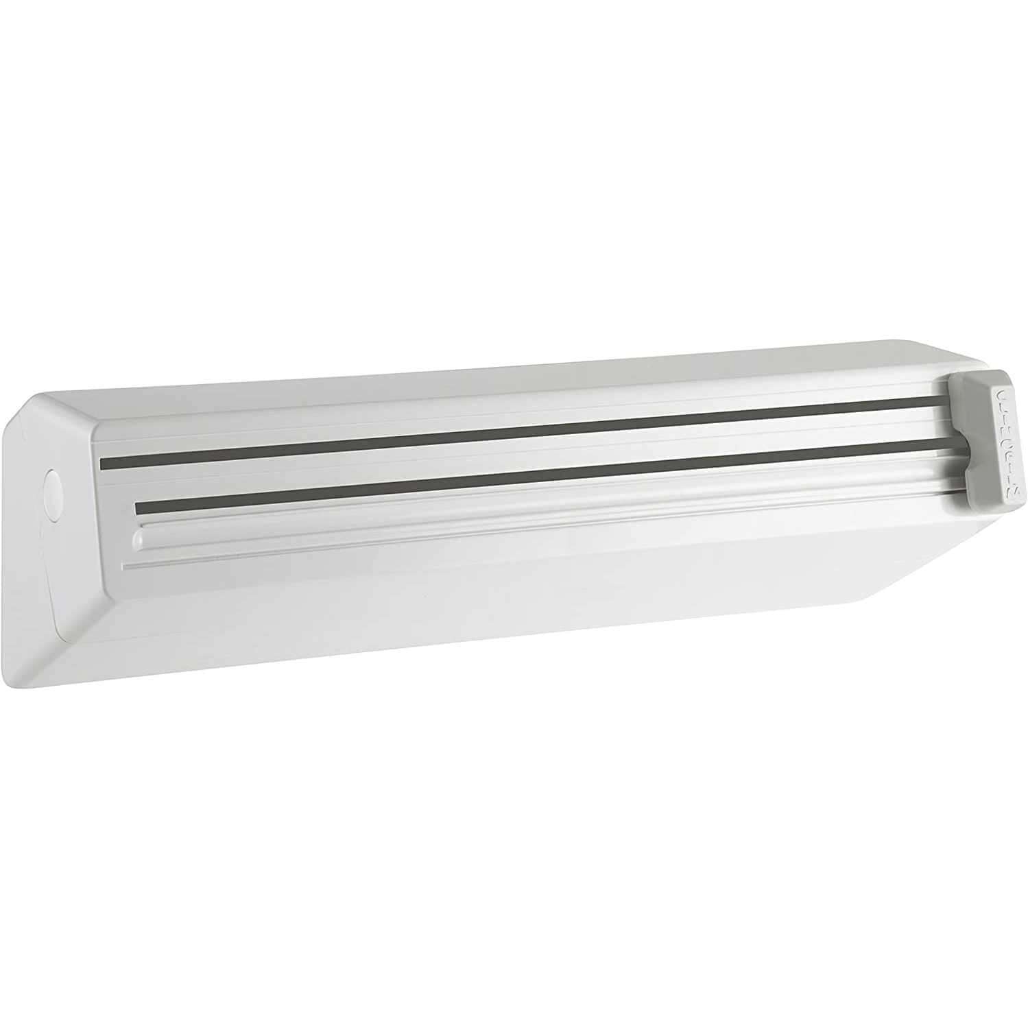 Porta rotolo alluminio con lama professionale da parete o da tavolo - Non taglia pellicola