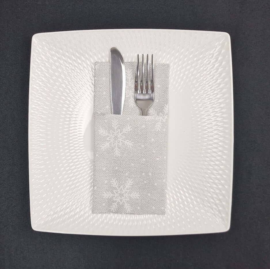 Tasca Portaposate Tnt Baita Argento Superior cm. 40x35 - 1200 pz.