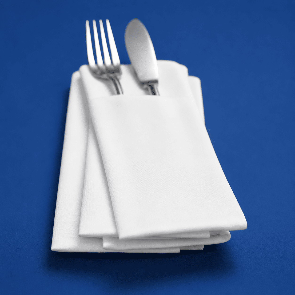 Tasca portaposate Tnt cm. 40x40 Easy Bianco Soft - 600 pz.