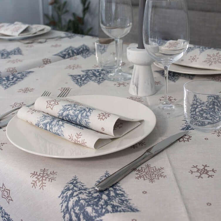 Tovaglia Tnt Alpino Plus cm. 100x100 - 100 pz.