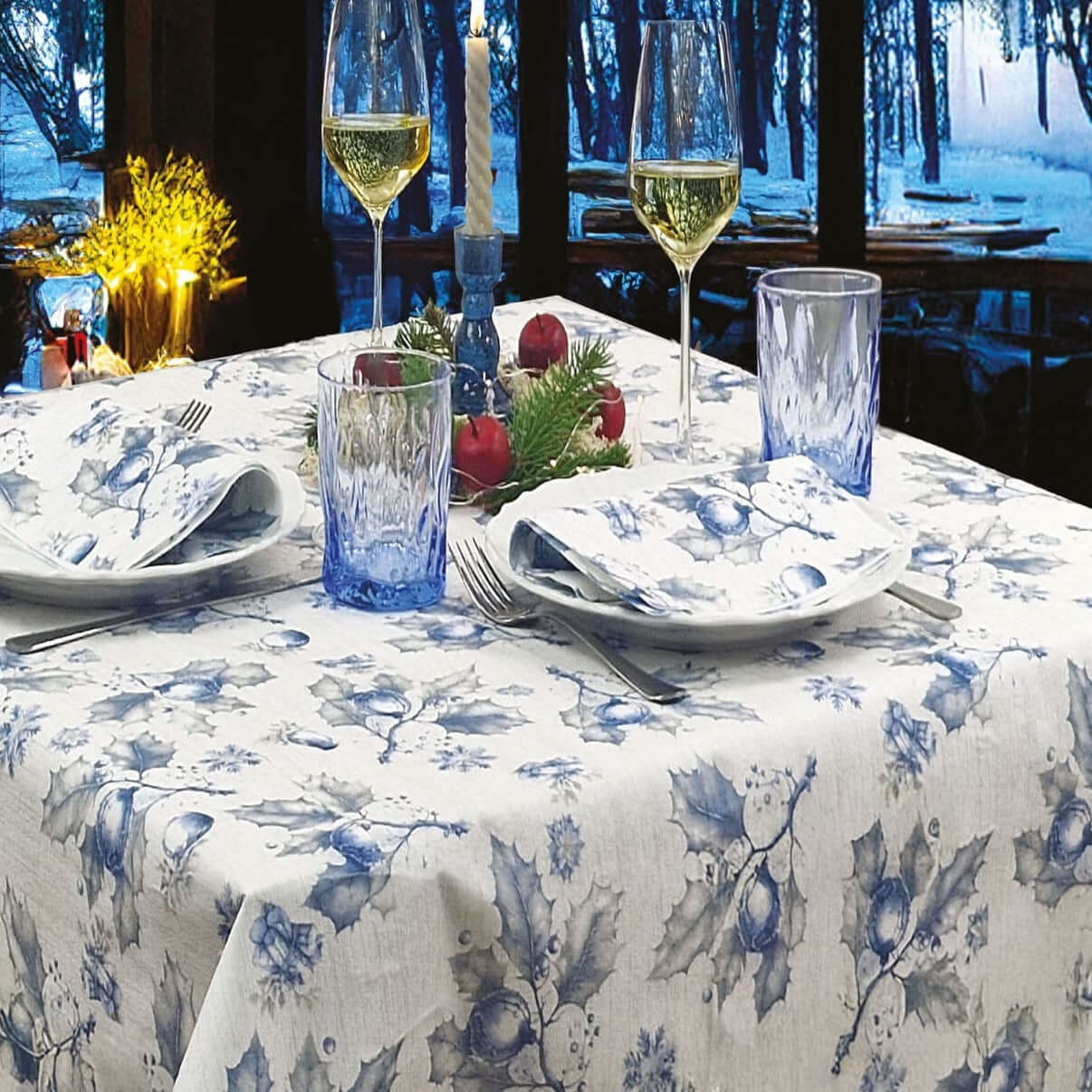 Tovagliolo Tnt Holly Blu Superior cm. 40x40 – 800 pz.