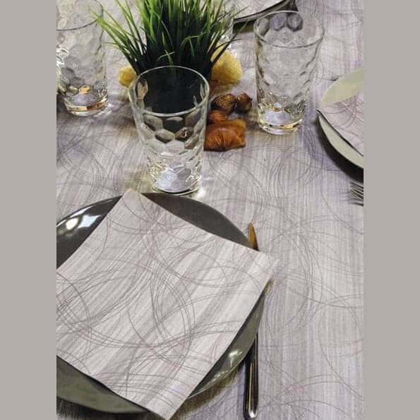 Tovagliolo Iris Tortora Superior cm. 40x40 – 800 pz.