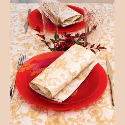 Tovagliolo Arte Beige Superior cm. 40x40 – 800 pz.