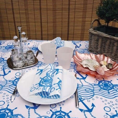 Tovagliolo Ancora Blu Superior cm. 40x40 - 800 pz.