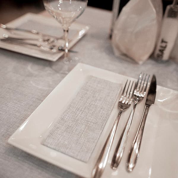 Tasca portaposate cm. 40x40 Easy Grigio Chiaro Soft - 600 pz.