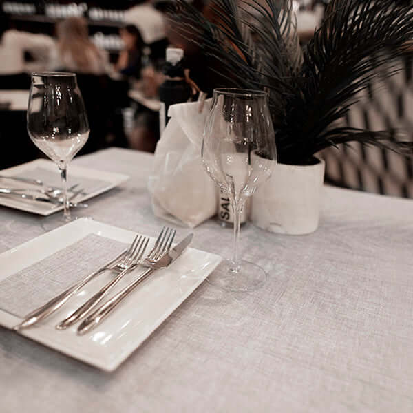 Tovaglia TNT 100x100 Easy Grigio Chiaro Soft - 100 pz.