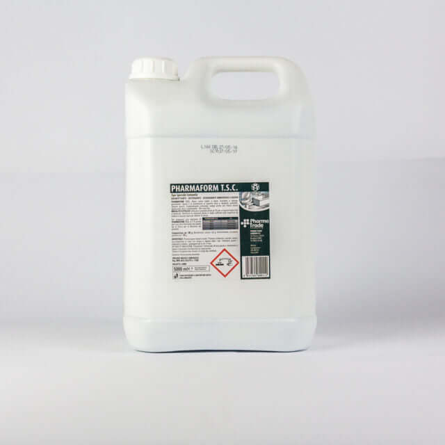 Pharmaform Disinfettante Detergente per Pavimenti in Tanica da Kg. 5 - P.M.C. - Cartone da 4 pz.