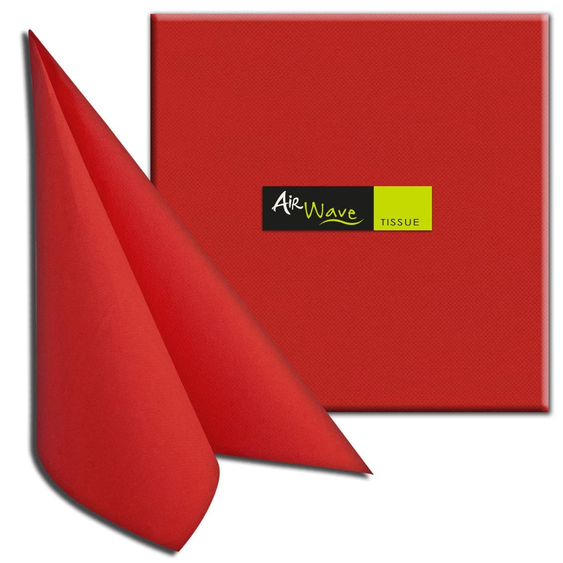 Tovagliolo Rosso Airwave cm. 40X40 - 1200 pz.
