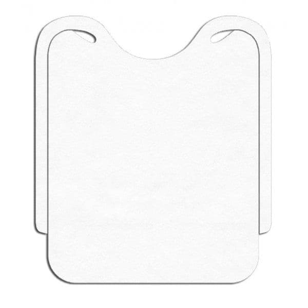 Bavaglio Bianco Airspun cm. 42X47 - 600 pz.