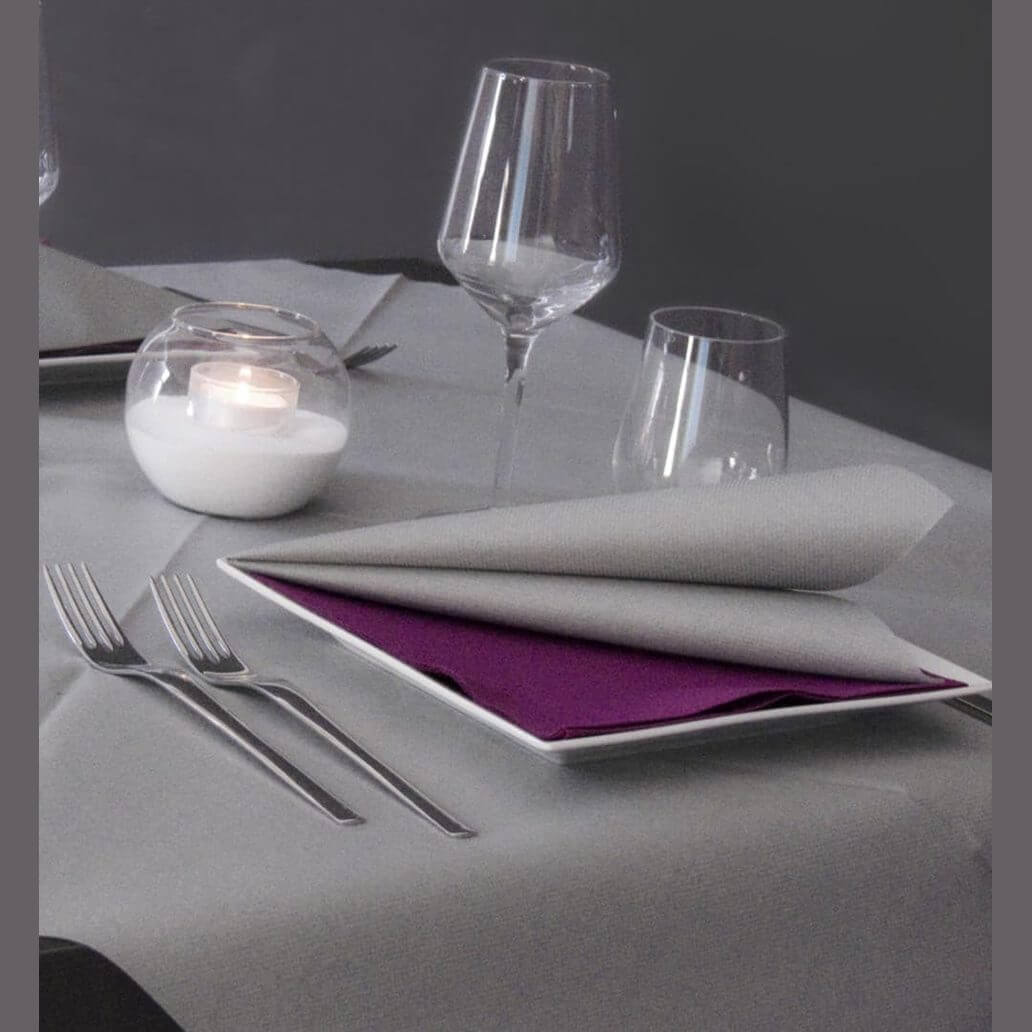 Tovagliolo Grigio Plus cm. 40X40 - 800 pz.