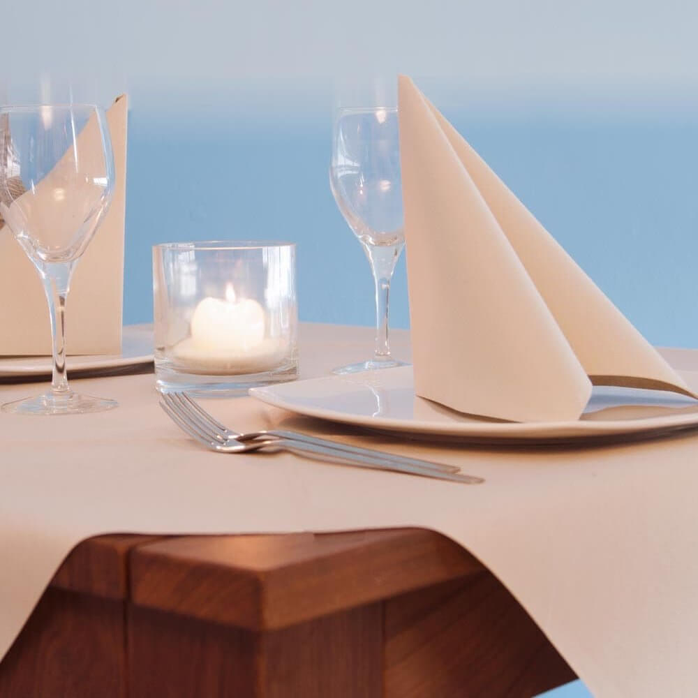 Tovaglia Sabbia Plus cm. 100X100 - 100 pz.