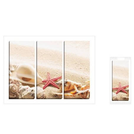 Busta portaposate Conchiglie con tovagliolo – 1000 pz.