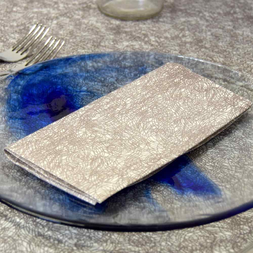 Tovagliolo Grunge Tortora Superior cm. 40x40 – 800 pz.