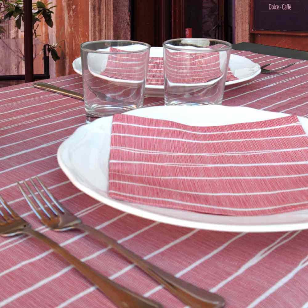 Tovaglia Easy Bordeaux Superior cm. 100x100 – 100 pz.