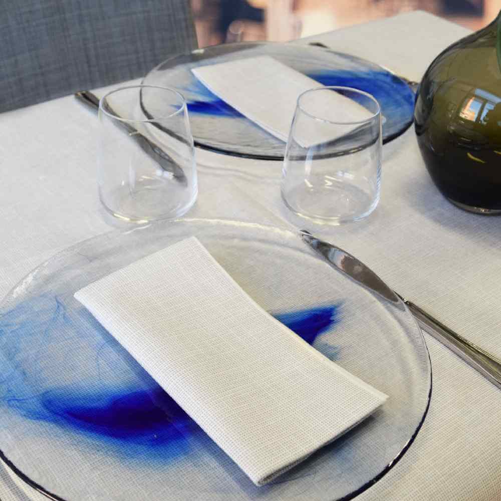 Tovaglia Tex Grigio Perla Superior cm. 100x100 - 100 pz.