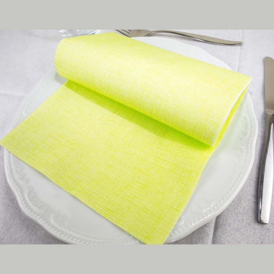 Tovagliolo Easy Verde Kiwi Soft cm. 40x40 - 600 pz.