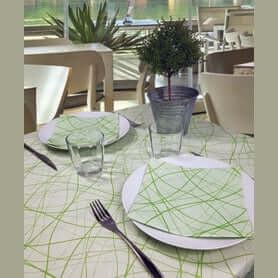 Tovaglia Freedom Verde Superior cm. 100x100 – 100 pz.