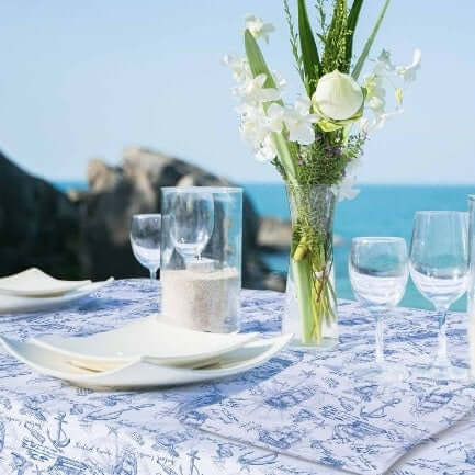 Tovaglia Galeoni Blu Superior cm. 100x100 – 100 pz.