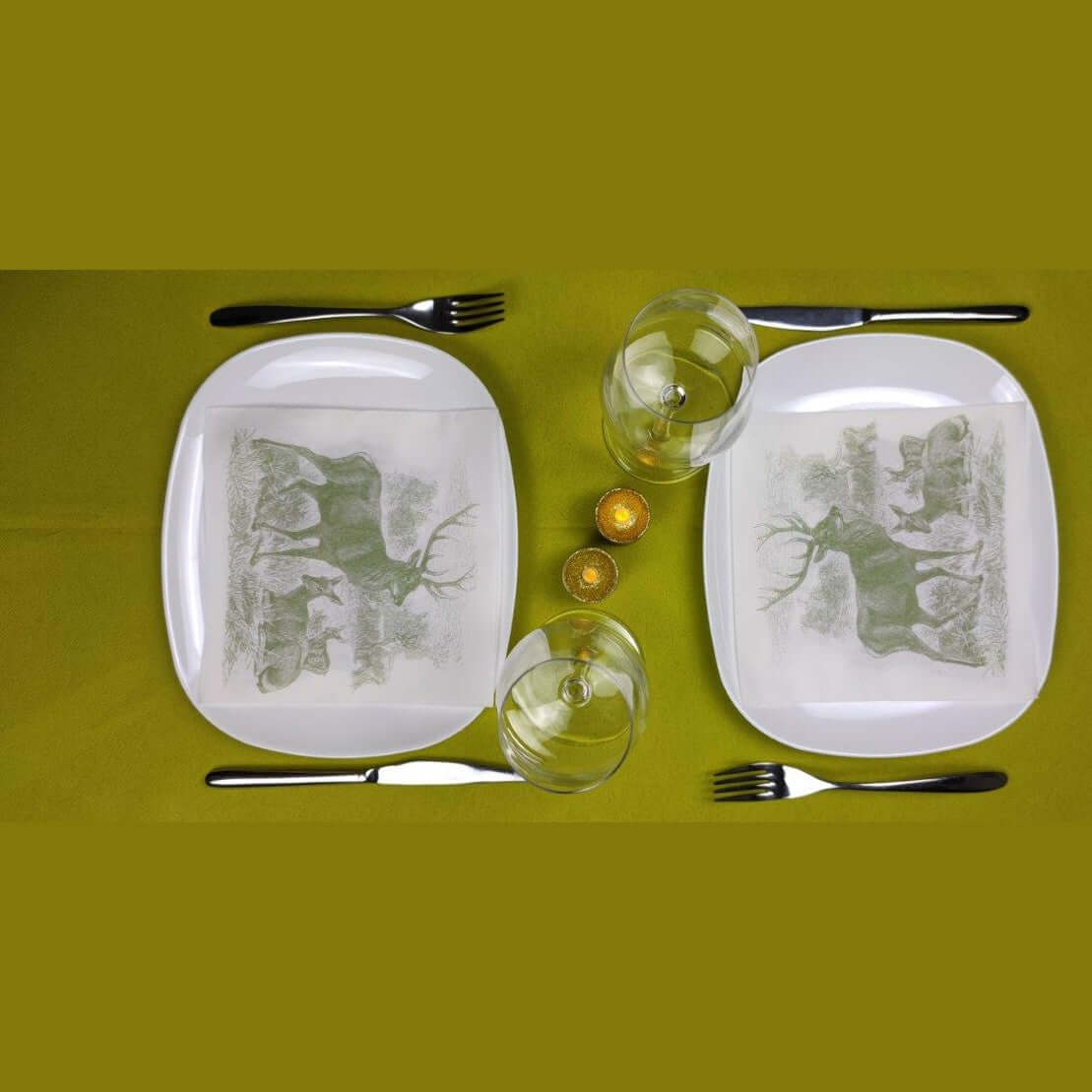 Tovagliolo Narvik Verde Superior cm. 40x40 – 800 pz.