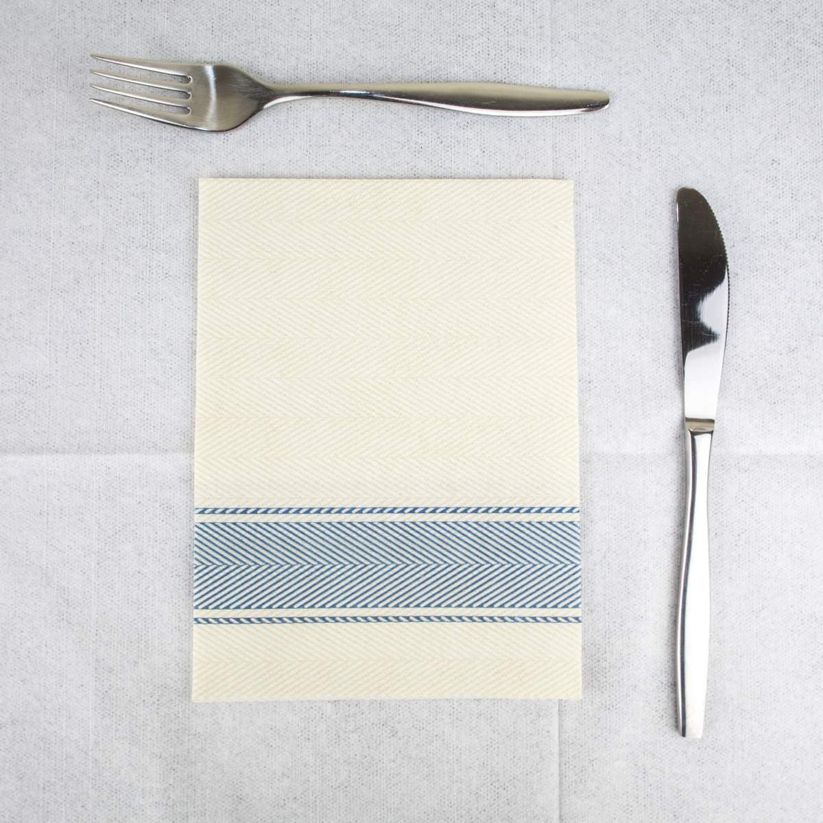 Tovagliolo Kitchen Blu Soft cm. 30x40 - 800 pz.