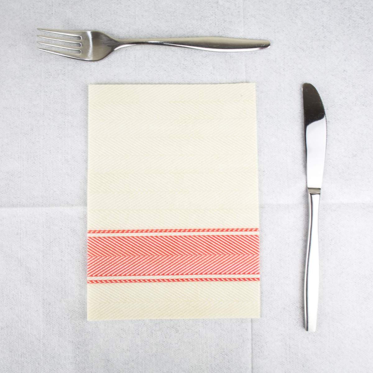 Tovagliolo Kitchen Rosso Soft cm. 30x40 - 800 pz.