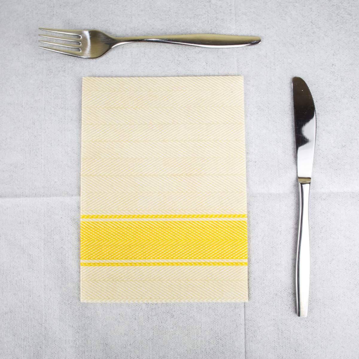 Tovagliolo Kitchen Giallo Soft cm. 30x40 - 800 pz.